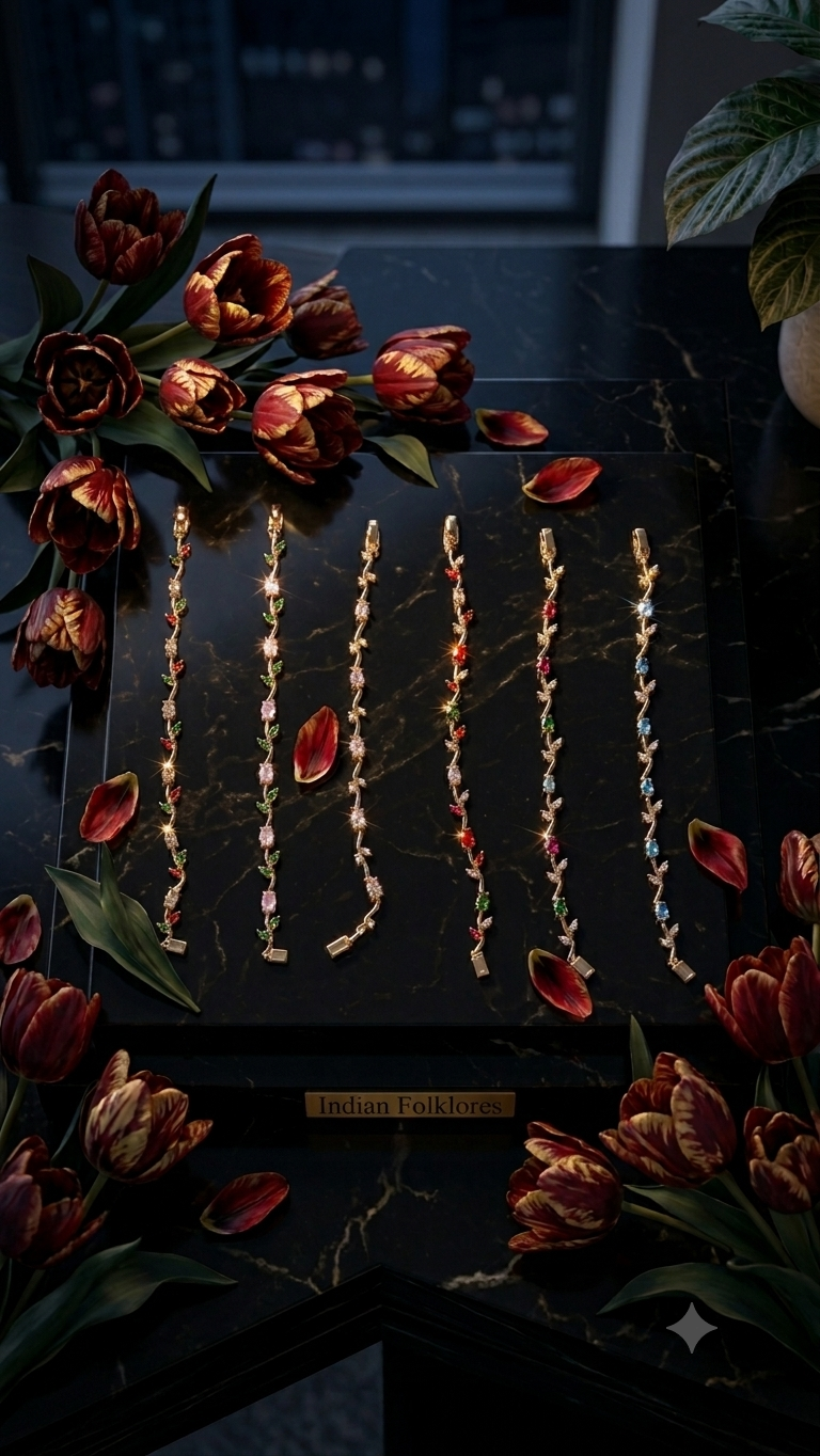 The Posy Tulip Vine Bracelet