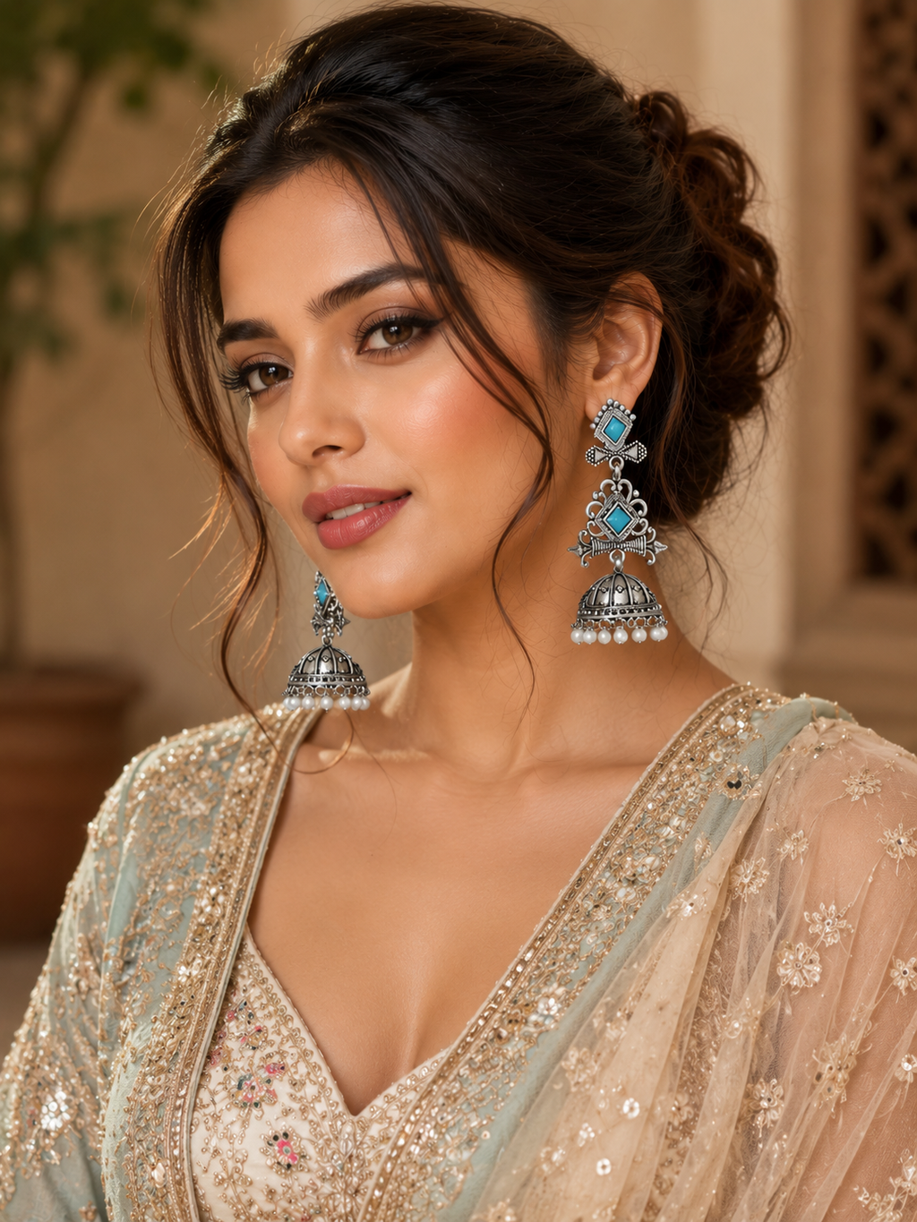 Neel Tara Jhumka