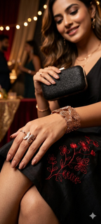 The Maripose Bracelet and Ring Muse