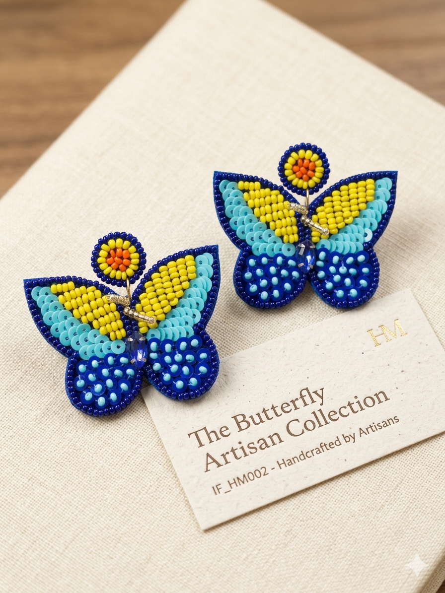 Handmade Butterfly Beaded Magic