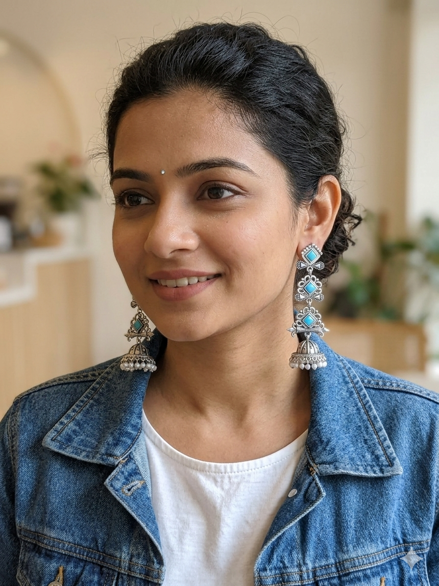 Neel Tara Jhumka