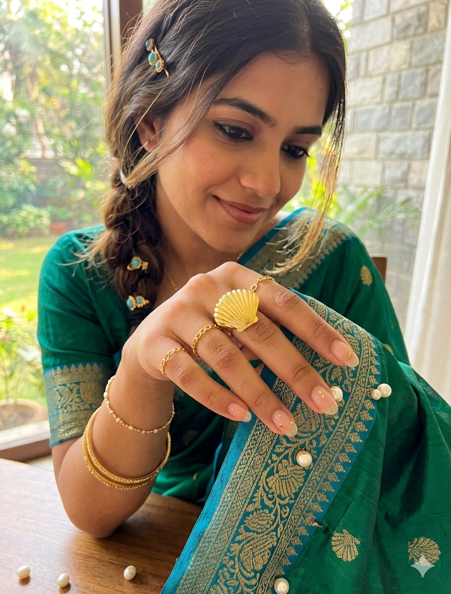 Mermaid’s Keepsake Ring