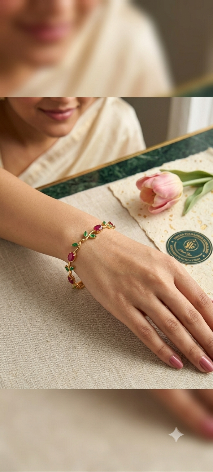 The Posy Tulip Vine Bracelet