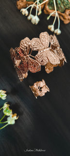 The Maripose Bracelet and Ring Muse