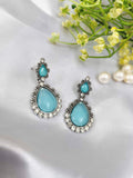 Oxidised Silver Earrings