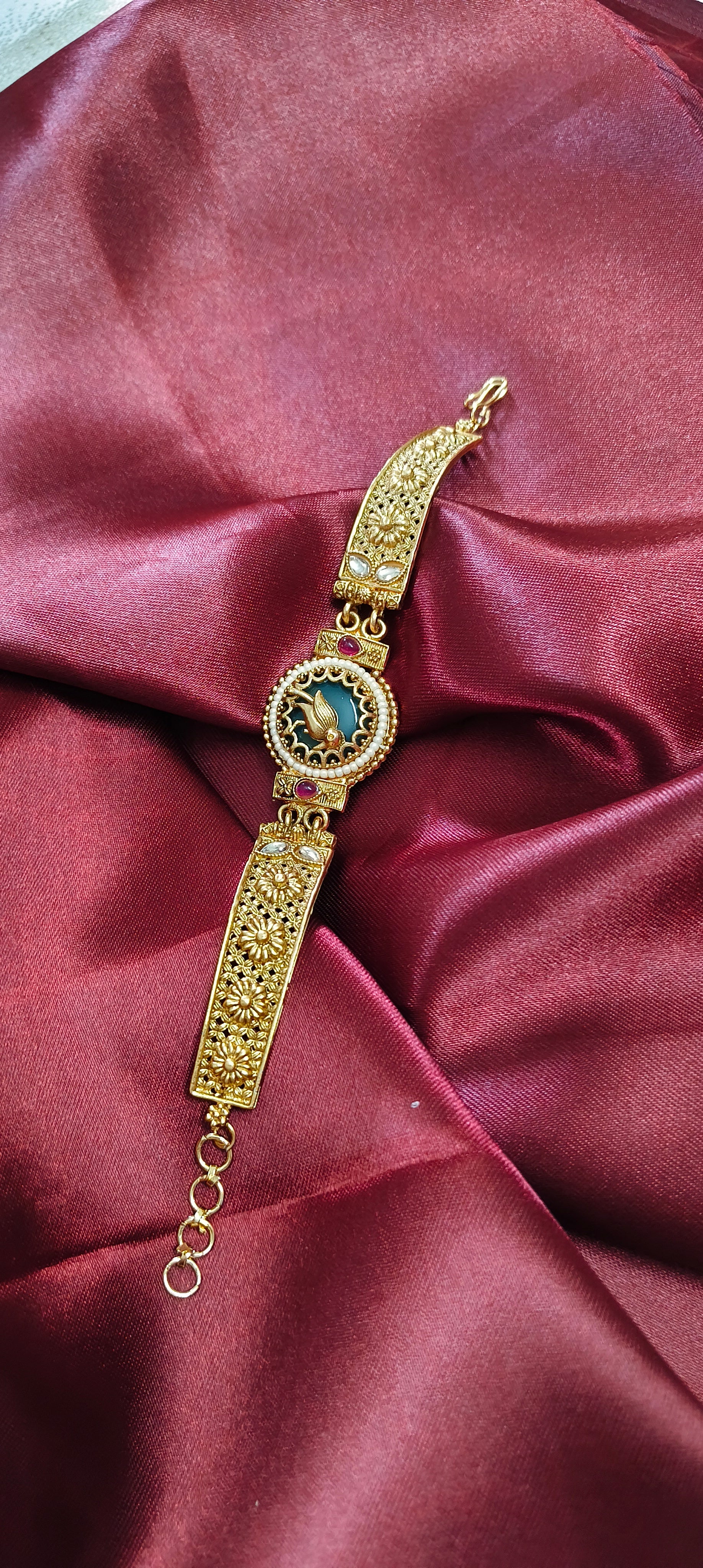 Rajwadi Heritage Watch Bracelet