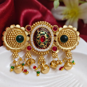 Kashmiri Triple Finger Ring