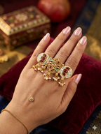 Meenakari Statement Ring