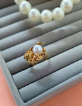 Liquid Tide Pearl Ring