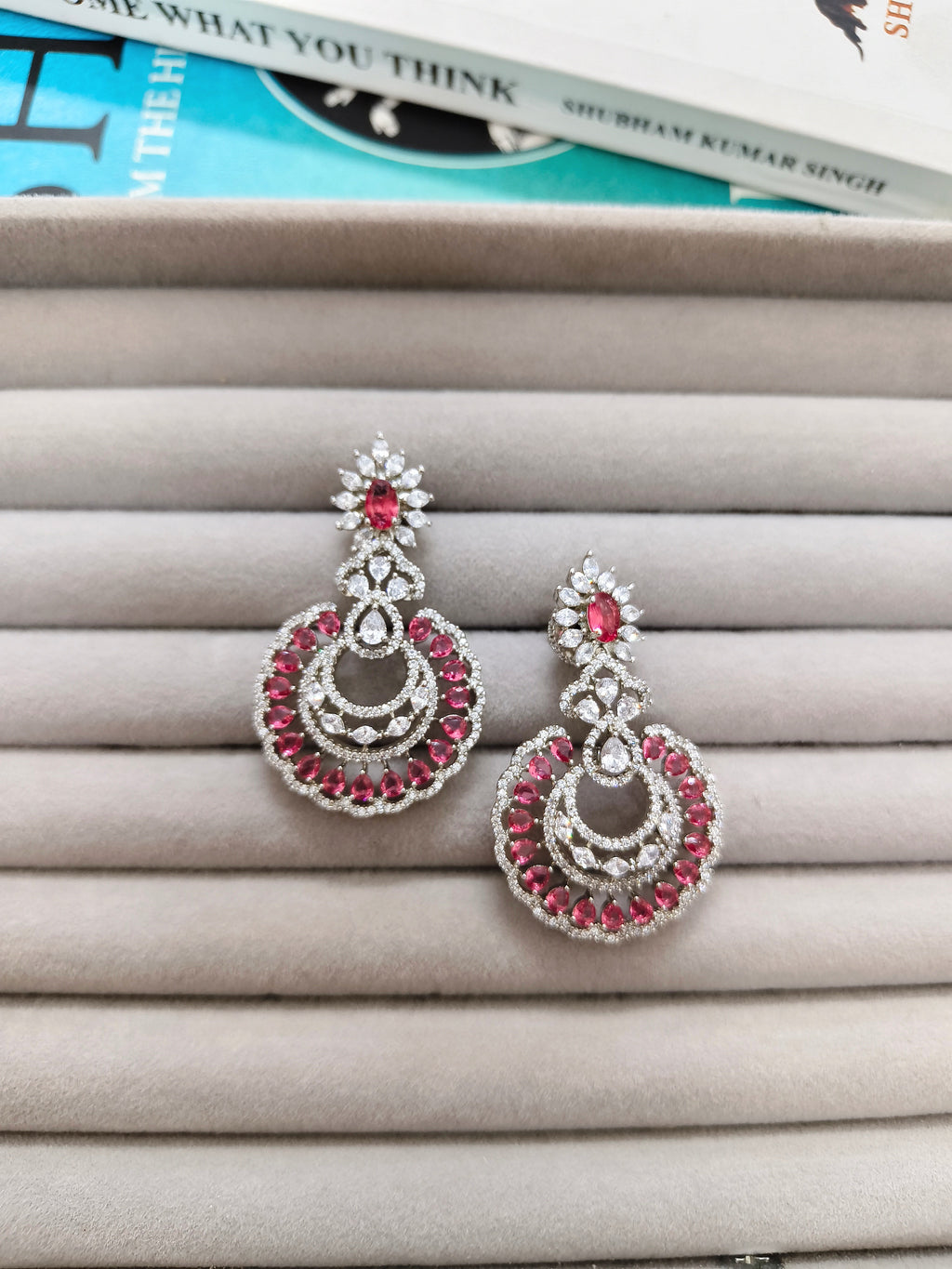 Silver CZ Earrings