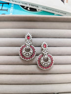 Silver CZ Earrings