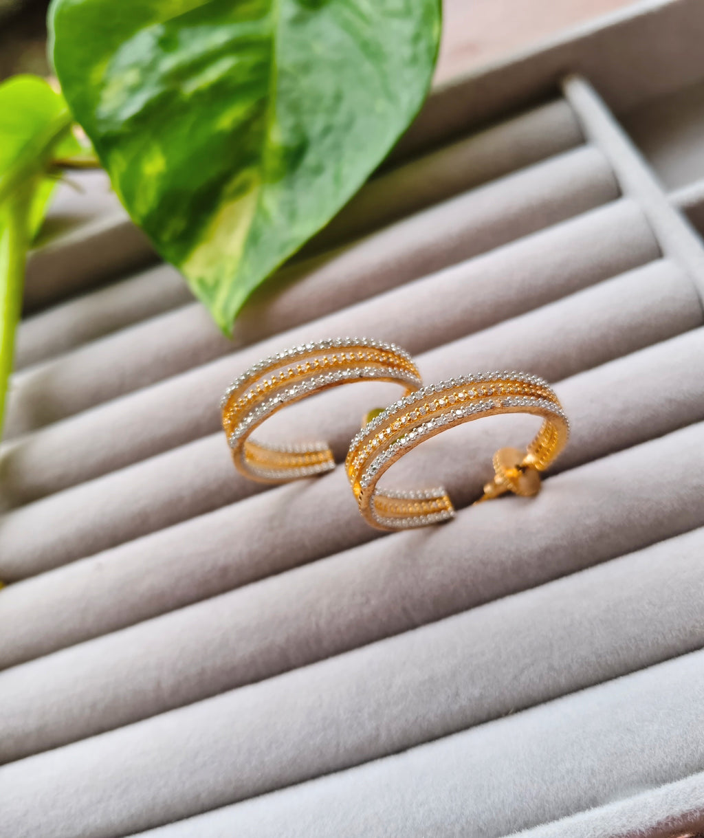 Aurora Glitz Hoops