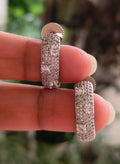 SILVER TONE BALI OR HOOP EARRINGS